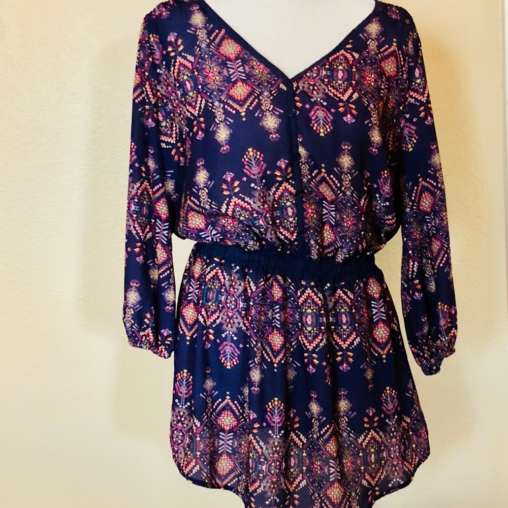 Maurices Southwest print large tunic style blouse